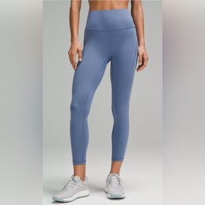 Lululemon Wunder Train High-Rise Tight 28" Oasis Blue Size 2